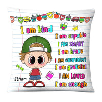 Personalized Gift For Grandson I Am Kind Pillow 27729 thumb 1