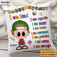 Personalized Gift For Grandson I Am Kind Pillow 27729 thumb 1