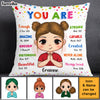 Gift For Granddaughter You Are Bible Verses Pillow 27731 1