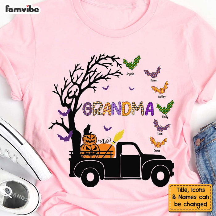 Personalized Gift For Grandma Halloween Shirt - Hoodie - Sweatshirt 27732 1