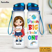 Personalized Back To School Gift For Granddaughter Dream Big Tracker Bottle 27740 thumb 1
