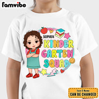 Personalized Gift For Granddaughter Kindergarten Squad Kid T Shirt 27741 thumb 1