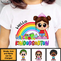Personalized Gift For Granddaughter Back To School Hello Kid T Shirt 27743 thumb 1