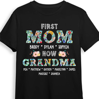 Personalized Gift For Mama First Mom Now Grandma Shirt - Hoodie - Sweatshirt 27754 thumb 1