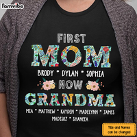 Personalized Gift For Mama First Mom Now Grandma Shirt - Hoodie - Sweatshirt 27754 thumb 1