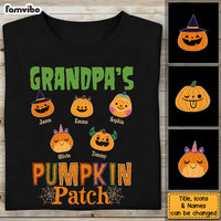 Personalized Gift For Grandpa Halloween Pumpkin Patch Shirt - Hoodie - Sweatshirt 27757 thumb 1
