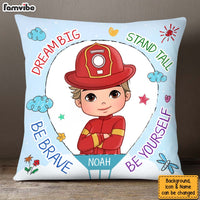 Personalized Gifts For Grandson Dream Big Be Brave Pillow 27759 thumb 1
