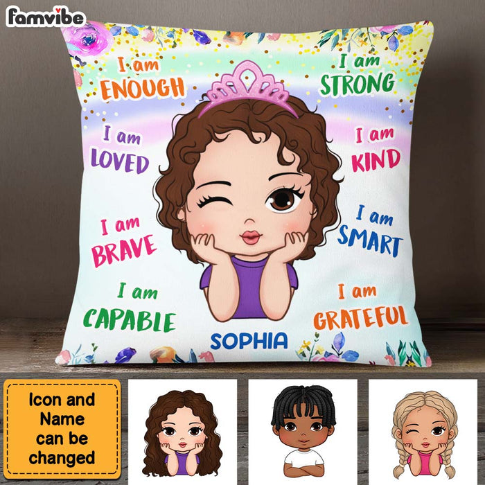 Personalized Gift For Granddaughter Affirmation Pillow 27760 1