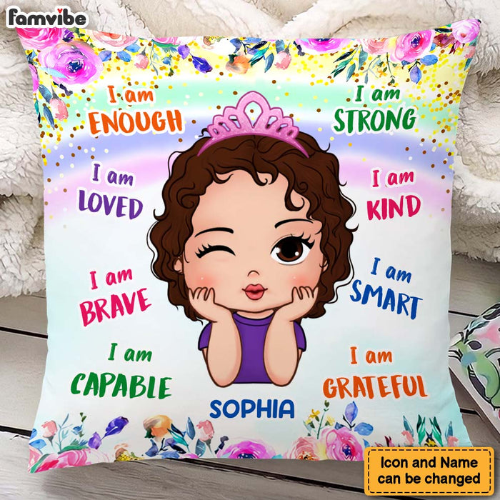 Personalized Gift For Granddaughter Affirmation Pillow 27760 1