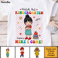 Personalized Back To School Gift For Granddaughter Kid T Shirt 27764 thumb 1