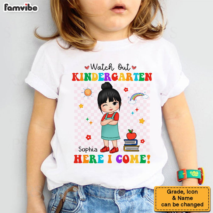 Personalized Back To School Gift For Granddaughter Kid T Shirt 27764 1