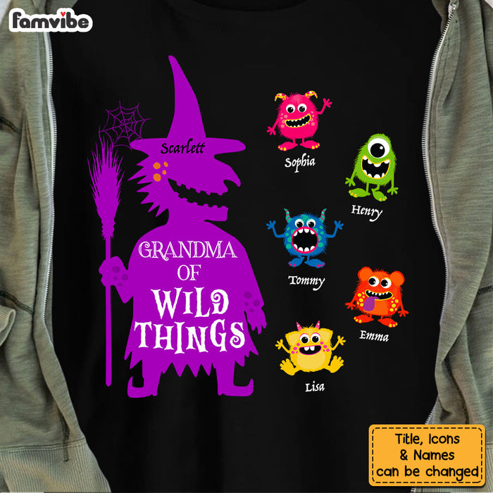 Personalized Gift For Grandma Halloween Shirt - Hoodie - Sweatshirt 27767 1