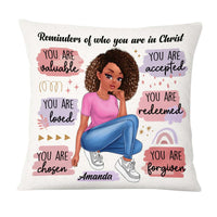 Personalized Gift For Daughter Reminder In Christ Pillow 27770 thumb 1