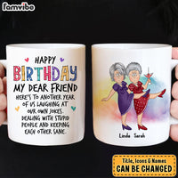 Personalized Birthday Gift For Senior Friends Mug 27772 thumb 1