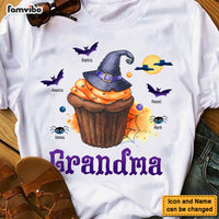 Personalized Gift For Grandma Halloween Cup Cake Shirt - Hoodie - Sweatshirt 27774 thumb 1