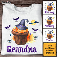 Personalized Gift For Grandma Halloween Cup Cake Shirt - Hoodie - Sweatshirt 27774 thumb 1