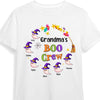 Personalized Gift For Grandma's Boo Crew Halloween Shirt - Hoodie - Sweatshirt 27777 1