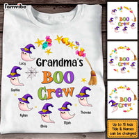 Personalized Gift For Grandma's Boo Crew Halloween Shirt - Hoodie - Sweatshirt 27777 thumb 1