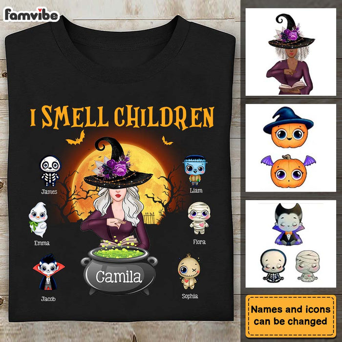 Personalized Gift For Grandma Halloween Shirt - Hoodie - Sweatshirt 27778 1