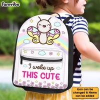 Personalized Gift For Granddaughter Cute Butterfly BackPack 27779 thumb 1
