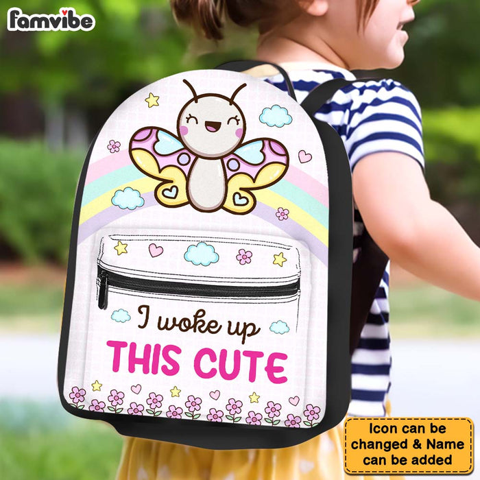 Personalized Gift For Granddaughter Cute Butterfly BackPack 27779 1