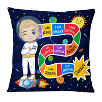 Personalized Gifts For Grandson I Am Brave Astronaut Pillow 27781 thumb 1