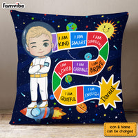 Personalized Gifts For Grandson I Am Brave Astronaut Pillow 27781 thumb 1