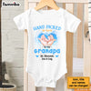 Personalized Gift For Newborn Baby Hand Picked For Earth In Heaven Baby Onesie 27783 1