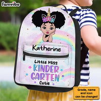 Personalized Back To School Gift For Granddaughter Little Miss Cutie BackPack 27784 thumb 1
