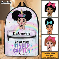 Personalized Back To School Gift For Granddaughter Little Miss Cutie BackPack 27784 thumb 1