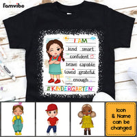 Personalized Gift For Granddaughter Back To School Affirmation Kid T Shirt 27789 thumb 1