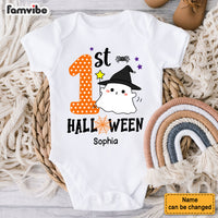 Personalized Gift For Baby My First Halloween Baby Onesie 27795 thumb 1