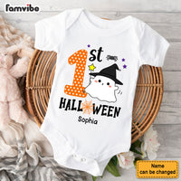 Personalized Gift For Baby My First Halloween Baby Onesie 27795 thumb 1