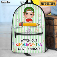Personalized Gifts For Grandson Back To School Here I Come BackPack 27797 thumb 1