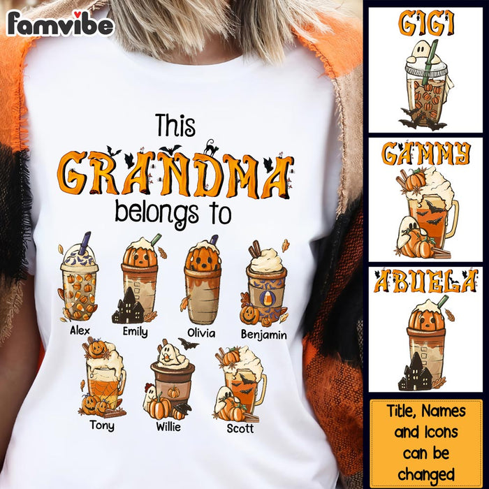 Personalized Gift For Grandma Autumn Shirt - Hoodie - Sweatshirt 27798 1