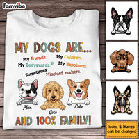 Personalized Gift For Dog Mom Dogs Are Our Friends Shirt - Hoodie - Sweatshirt 27799 thumb 1