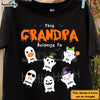 Personalized Gift For Grandpa Halloween This Papa Belongs To Shirt - Hoodie - Sweatshirt 27801 1