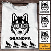 Personalized Gift For Grandpa Wolf Shirt - Hoodie - Sweatshirt 27810 1