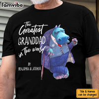 Personalized Gift For Grandpa Greatest Grandad In The World Shirt - Hoodie - Sweatshirt 27813 thumb 1