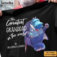 Personalized Gift For Grandpa Greatest Grandad In The World Shirt - Hoodie - Sweatshirt 27813 thumb 1