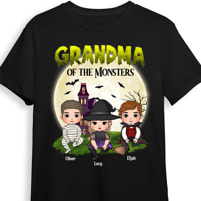 Personalized Gift For Grandma Of The Monsters Halloween Shirt - Hoodie - Sweatshirt 27817 1