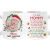 Personalized Gift For Baby First Christmas Photo Mug 27832 1