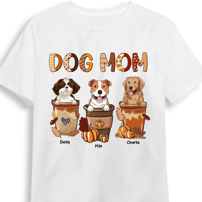 Personalized Gift For Dog Mom Fall Shirt - Hoodie - Sweatshirt 27833 1