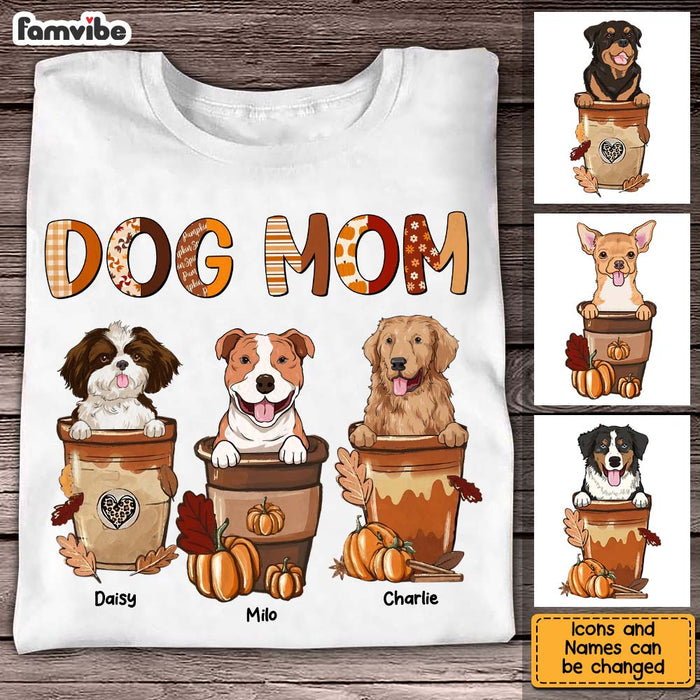 Personalized Gift For Dog Mom Fall Shirt - Hoodie - Sweatshirt 27833 1
