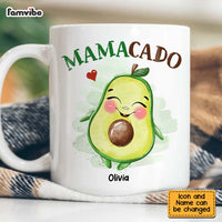 Personalized Gift For Mommy To Be Mamacado Baby Announcement Mug 27834 thumb 1