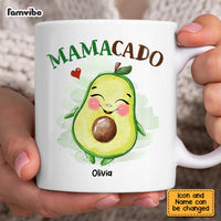 Personalized Gift For Mommy To Be Mamacado Baby Announcement Mug 27834 thumb 1