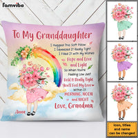 Personalized Gift For Granddaughter Hug This Flower Pillow 27845 thumb 1