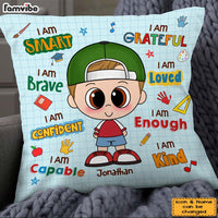 Perspnalized Gift For Grandson I Am Kind Pillow 27848 thumb 1