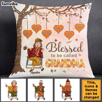 Personalized Gift For Grandma Fall Pillow 27854 thumb 1