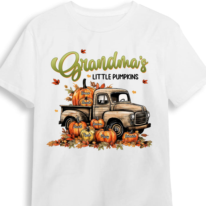 Personalized Gift For Grandma Pumpkin Truck Shirt - Hoodie - Sweatshirt 27857 1